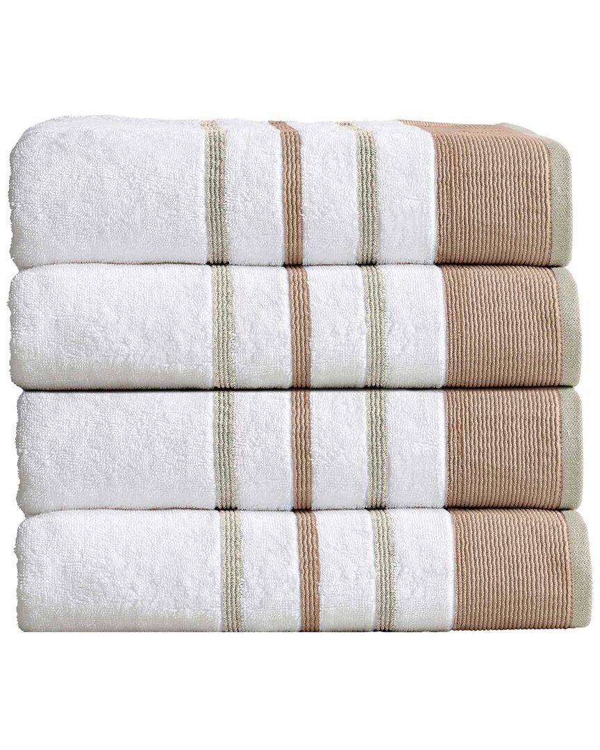 Linery & Co Luxury Cotton Decorative Towel Set In Multi