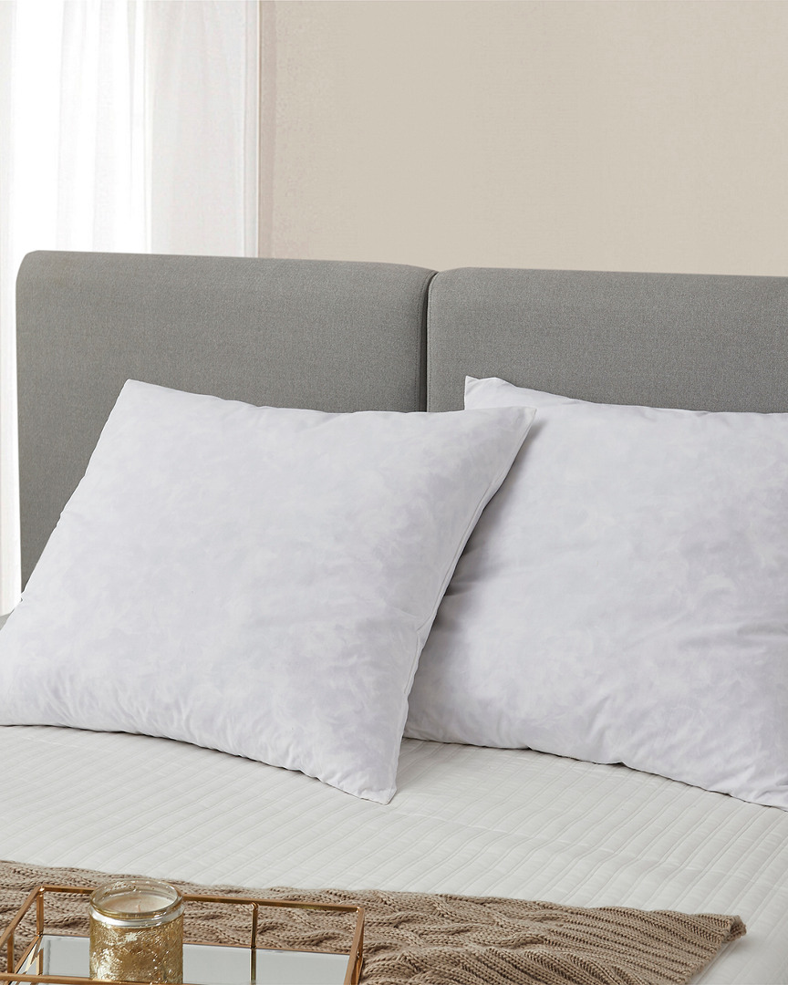 Serta Pack Of 2 Feather Euro Square Pillows