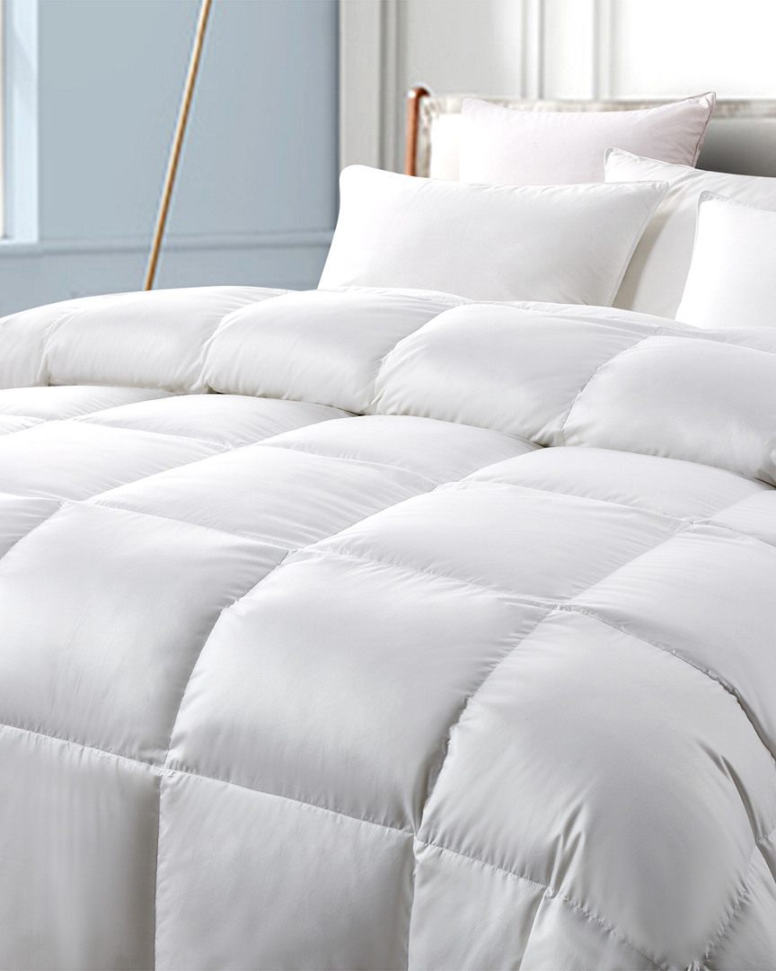 Serta 300tc White Down Fiber Comforter-light Warmth