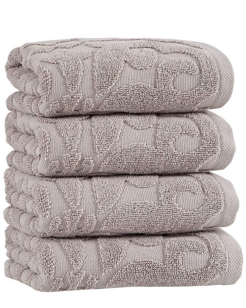 Shop Ozan Premium Home Patchouli Hand Towels 4pc Set