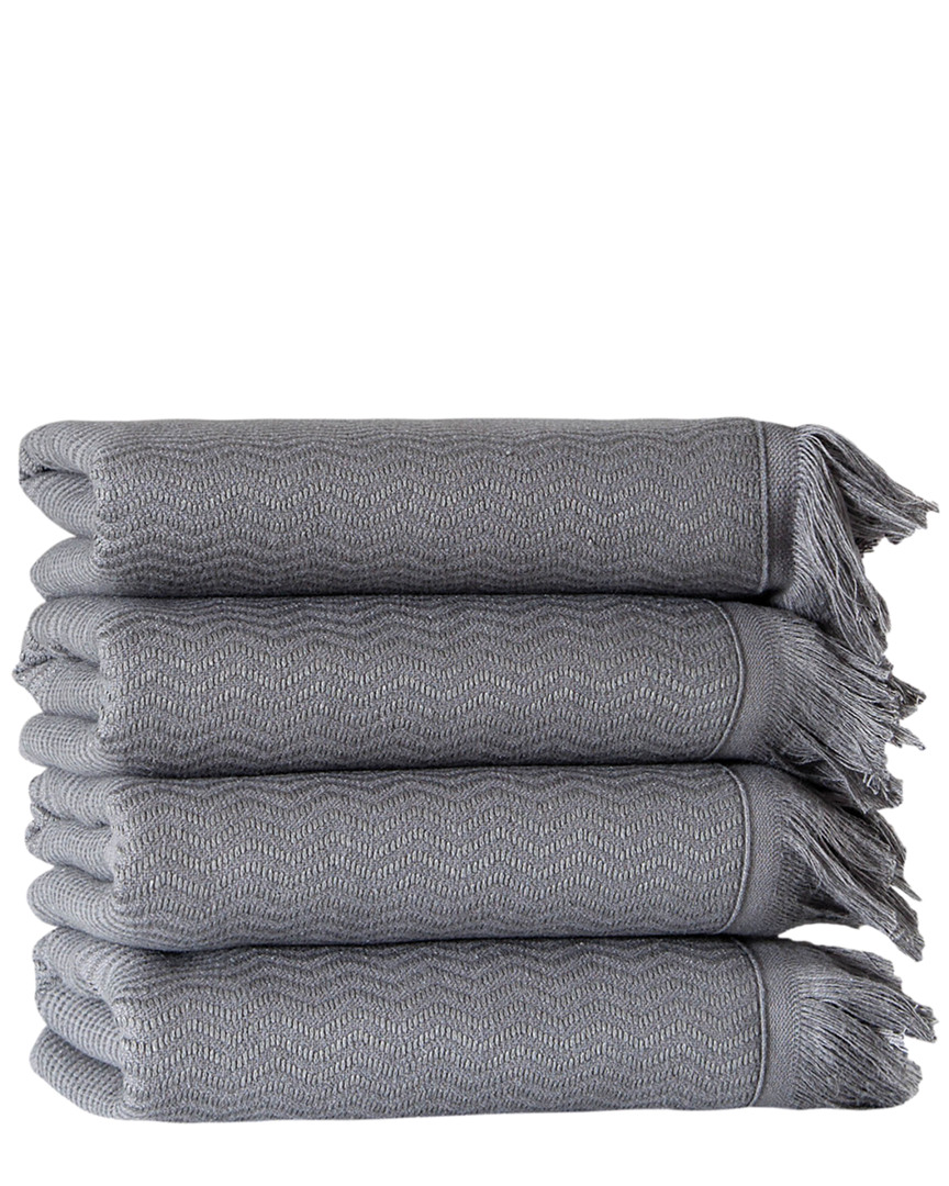 Ozan Premium Home Luciana Collection 4pc Hand Towel Set