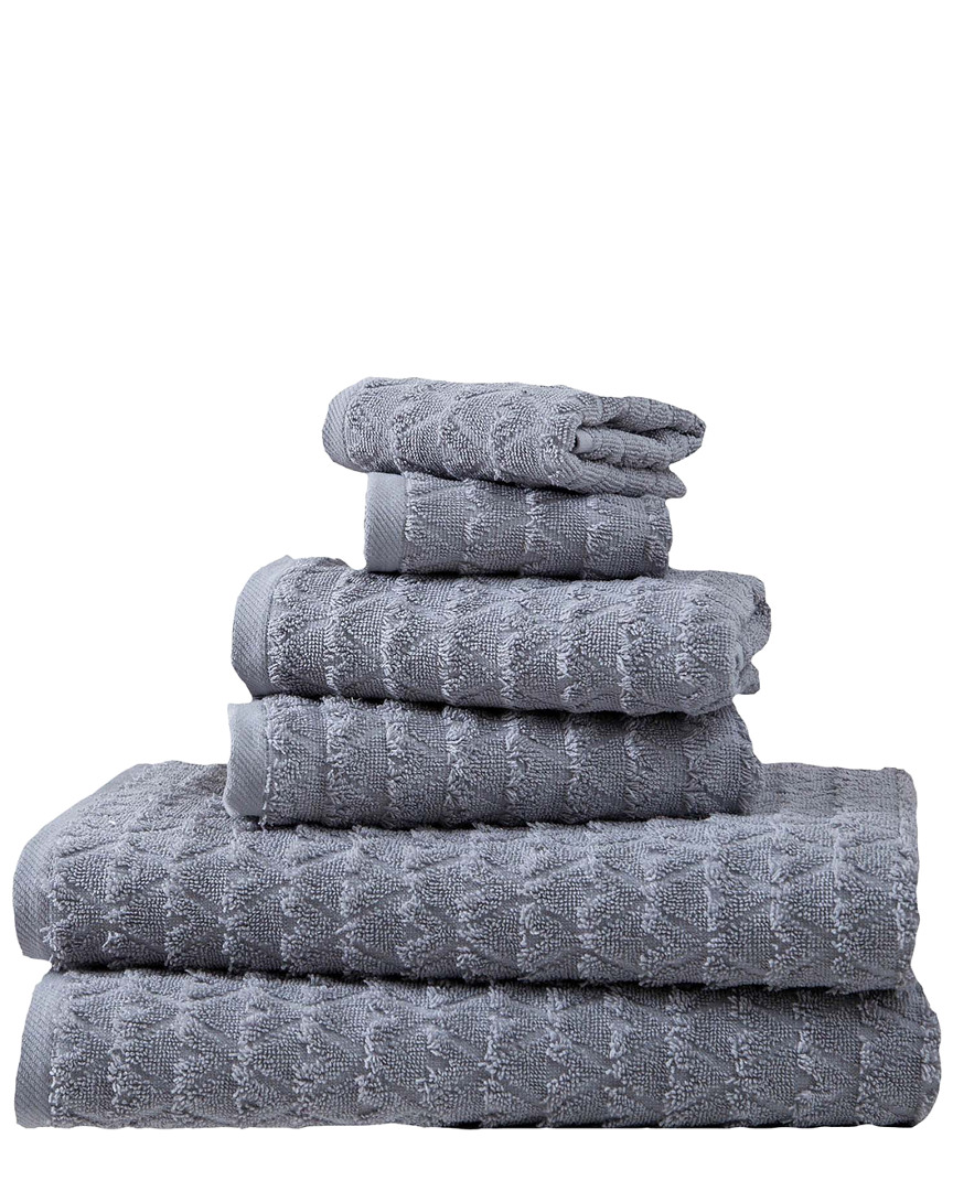 Ozan Premium Home Azure Collection 6pc Towel Set