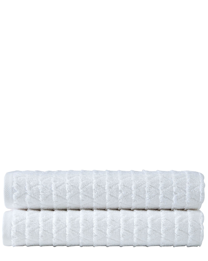 Ozan Premium Home Azure Collection 2pc Bath Towel Set