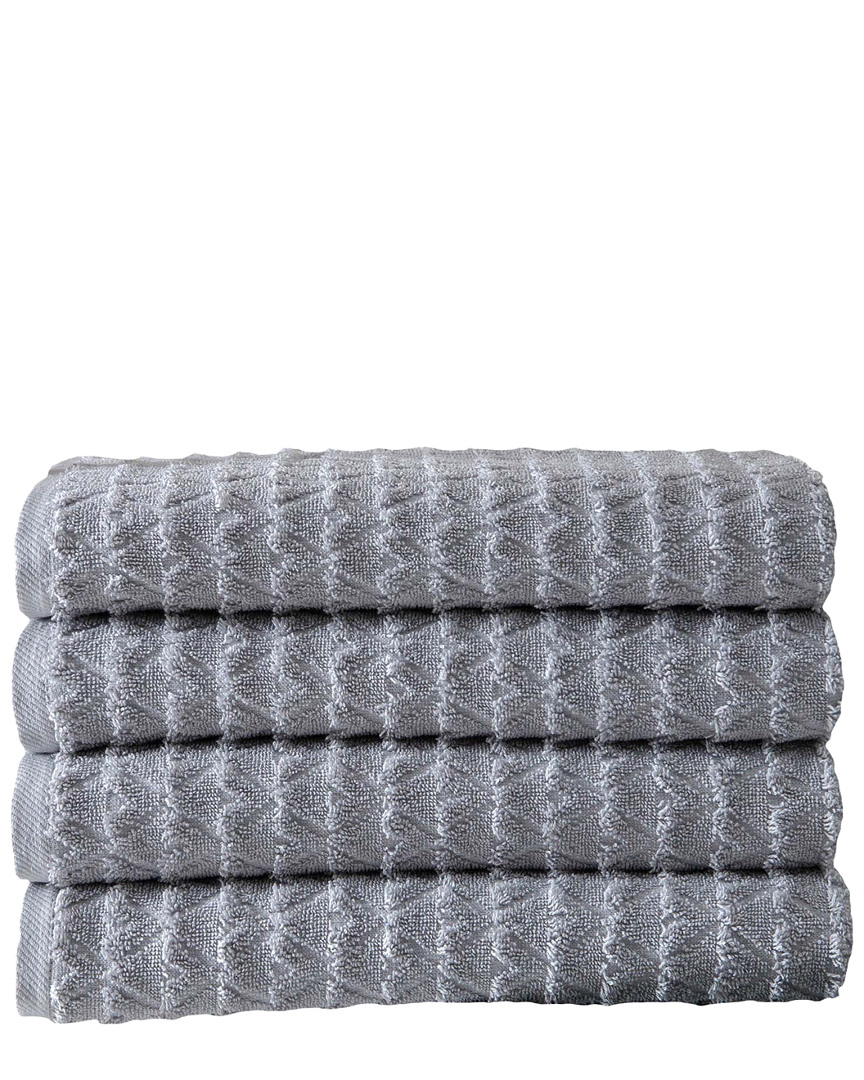 Ozan Premium Home Azure Collection 4pc Bath Towels