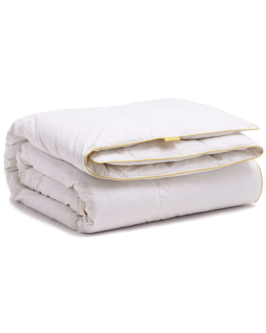 Simmons White Duck 95% Feather & 5% Down Microfiber Downproof Comforter