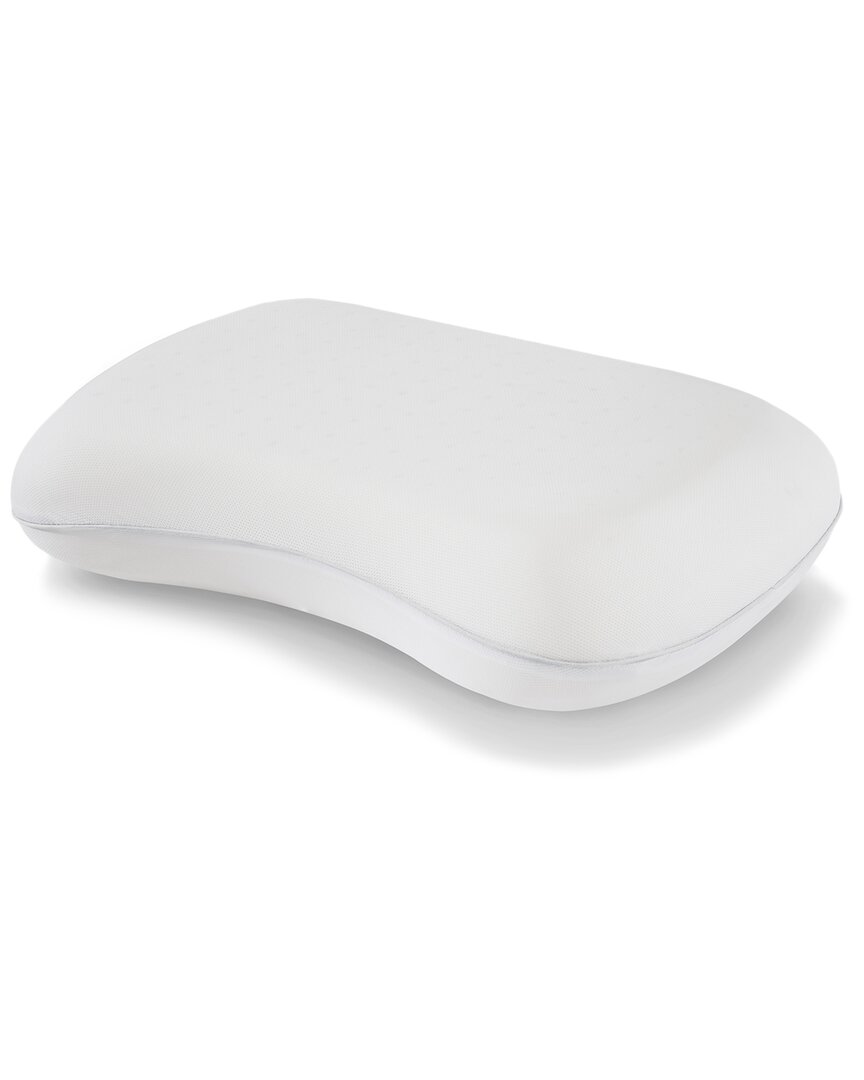 Dream Serenity Side Sleeper Memory Foam Pillow Standard In White