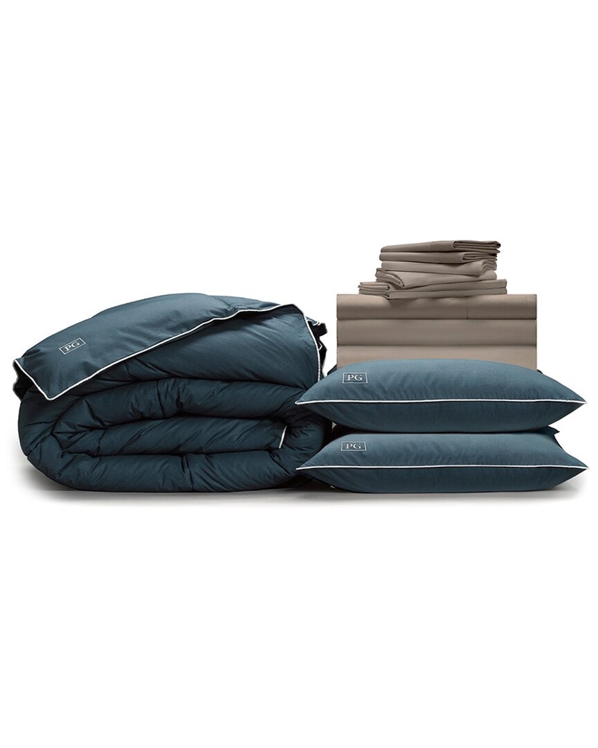 PILLOW GUY PILLOW GUY LUXE SOFT & SMOOTH 100% TENCEL, DOWN-ALTERNATIVE PERFECT BEDDING BUNDLE 