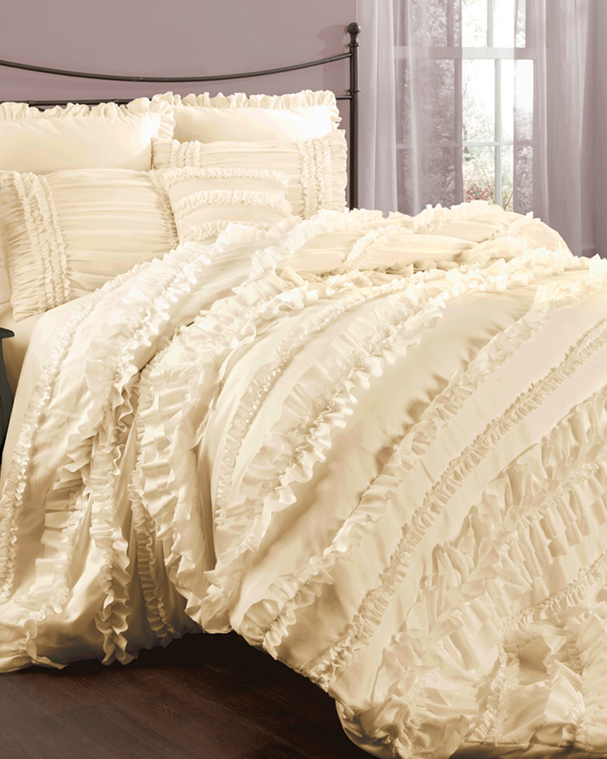 Lush Decor Belle 4-pc. Full/queen Comforter Set In Blush