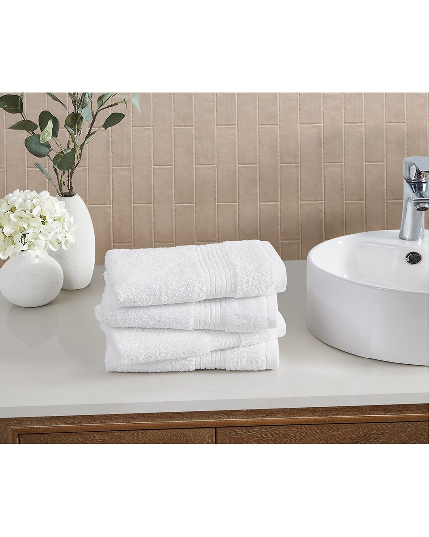 Cannon Cotton Tencel™ 4-pack Hand Towel In White