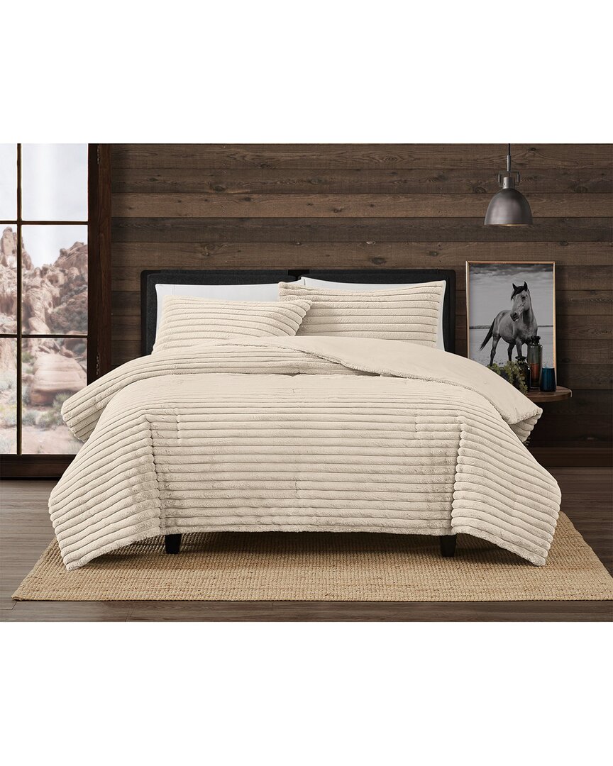 Frye Channel Comforter Set In Neutral