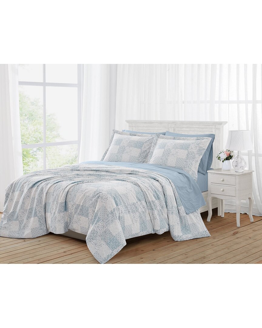 Farmhouse The By Rachel Ashwell Bohemian Rhapsody Comforter Set In Blue