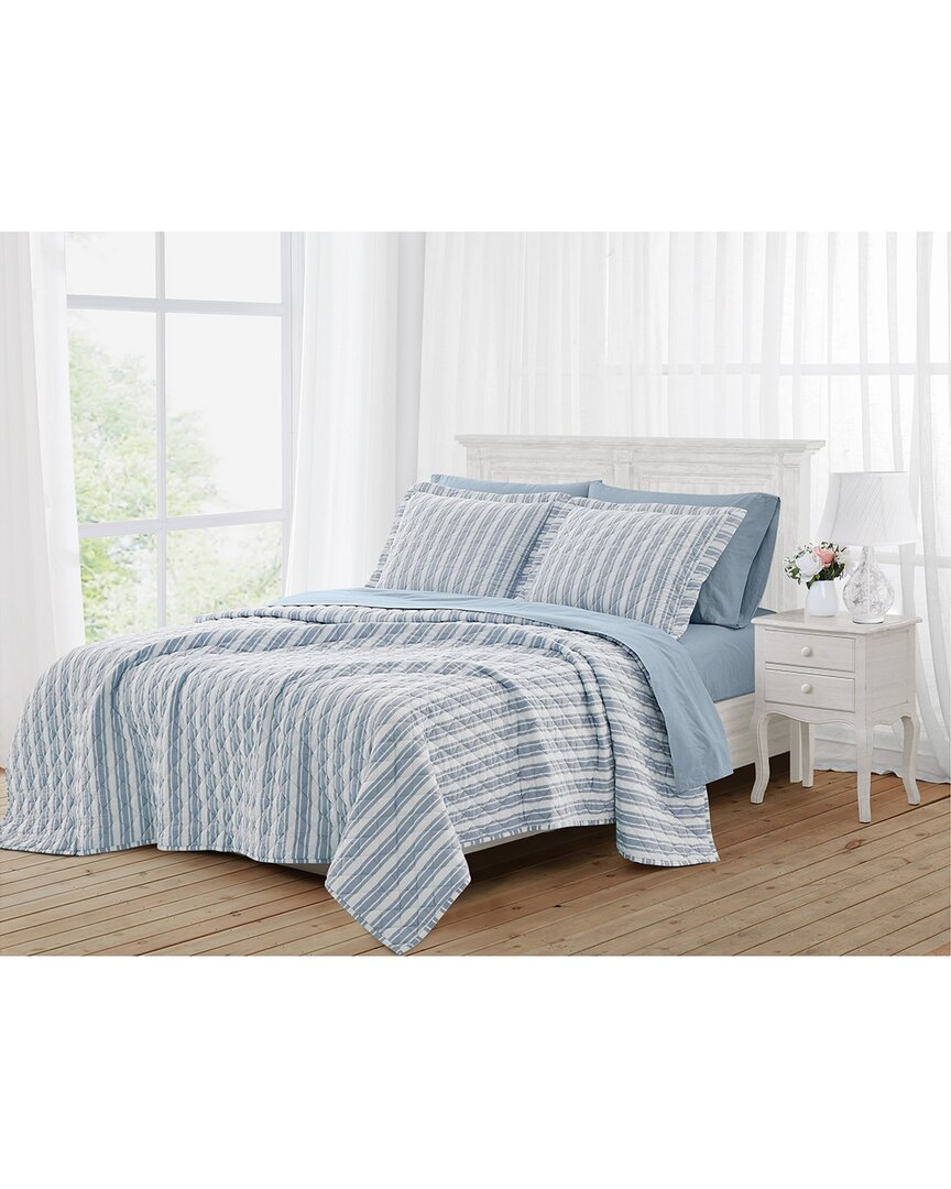 Farmhouse The  By Rachel Ashwell Wide Ticking Stripe Comforter Set