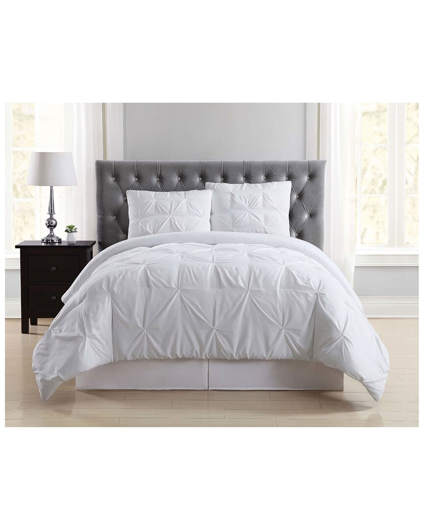 Truly Soft King Duvet Set In White