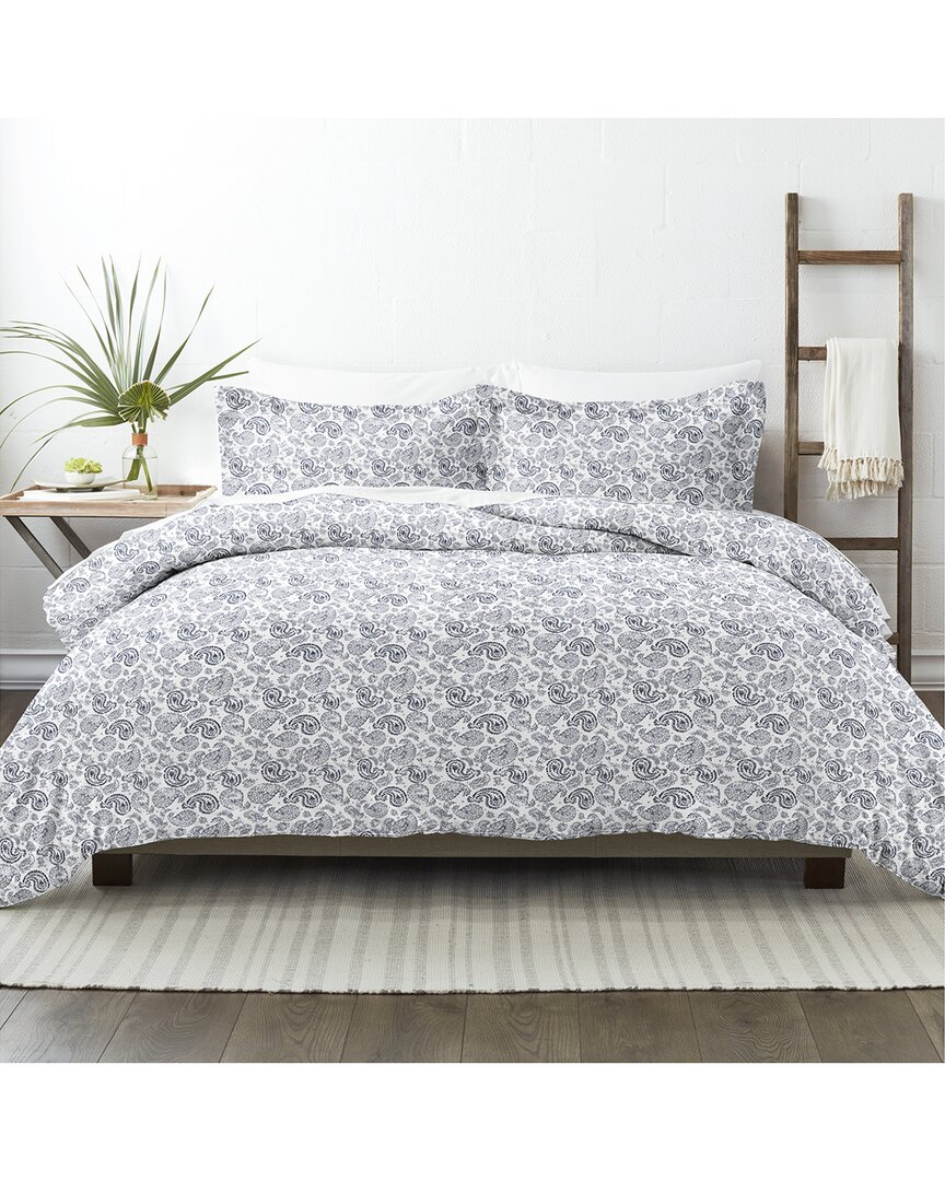 Home Collection Premium Ultra Soft Duvet Cover Set In Blue
