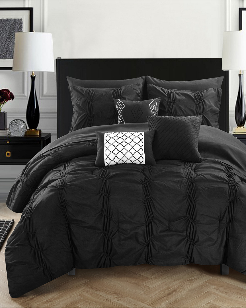 Chic Home Voni 10pc Bed In A Bag Comforter Set