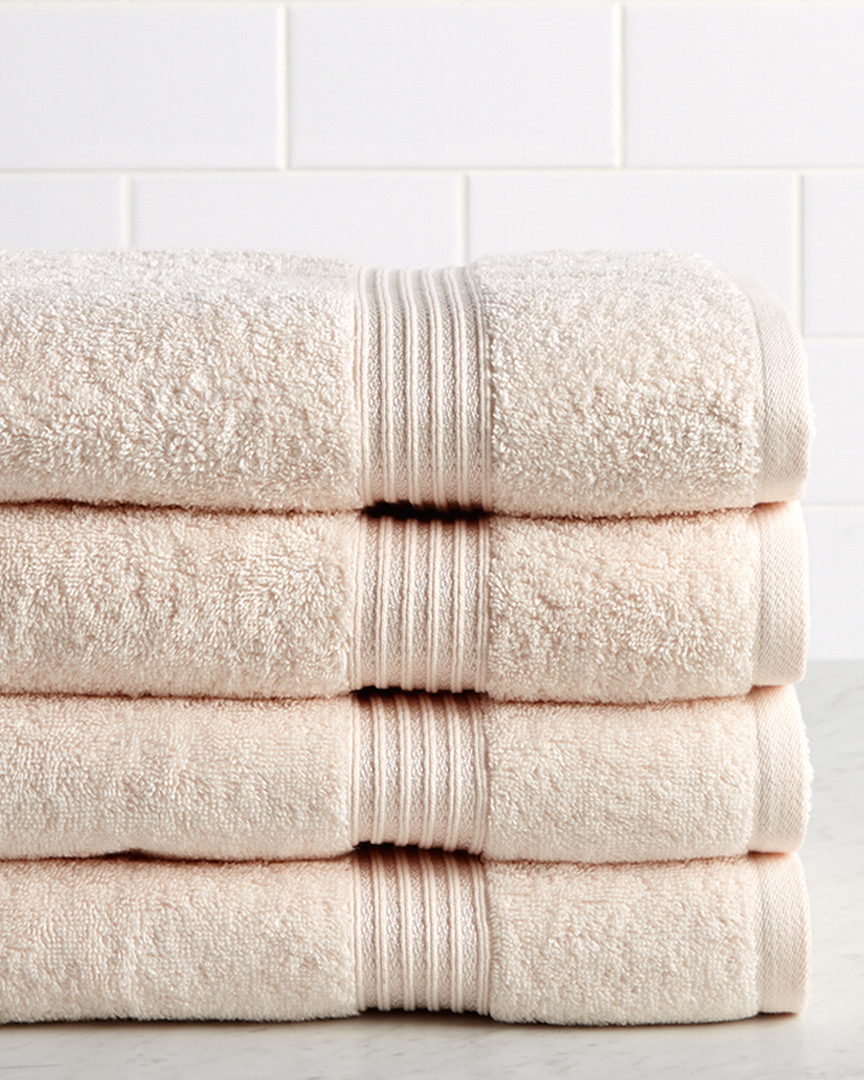 Superior Solid Soft 4pc Absorbent Bath Towel Set