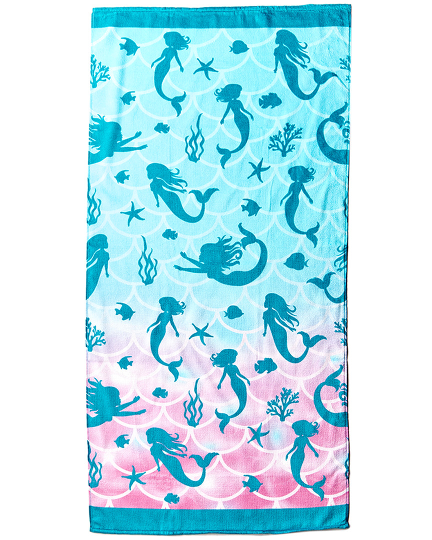 Dohler Set Of 2 Under Sea Mermaids Beach Towels In Multi ModeSens