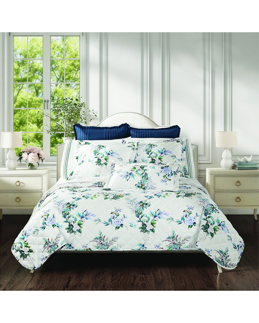 Piper & Wright Meadow Quilt Set In White