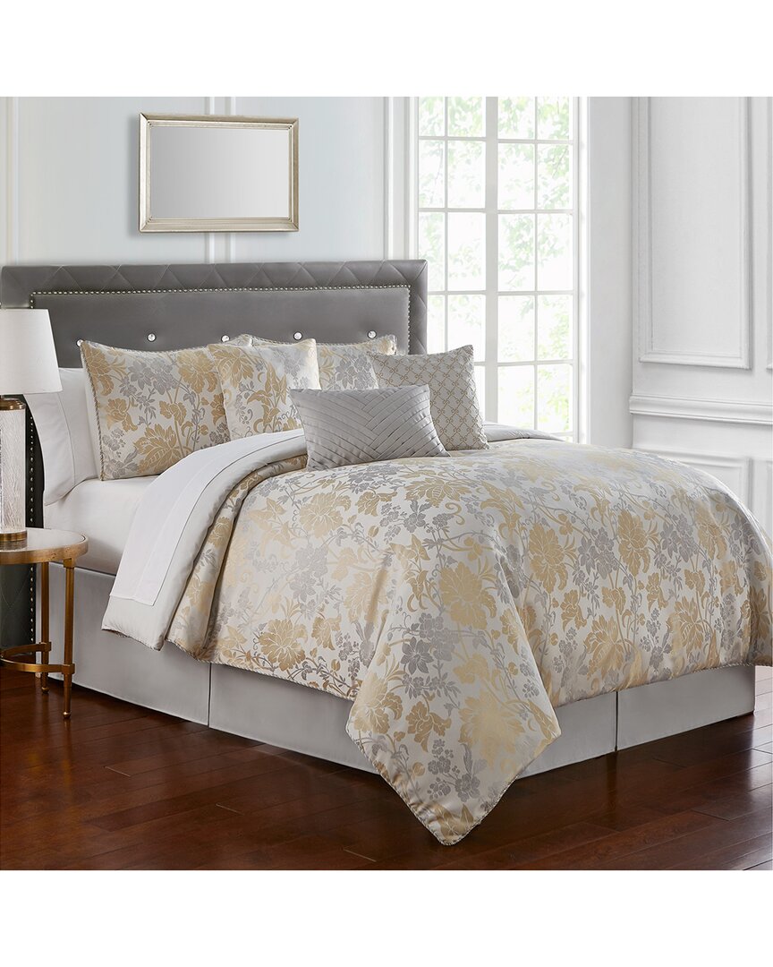 Marquis By Waterford Doyle 7pc Comforter Set In Gold