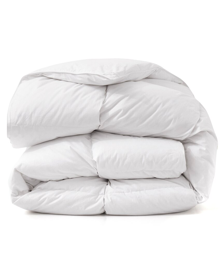 Shop Unikome All-seasons Pleated Down Comforter In White