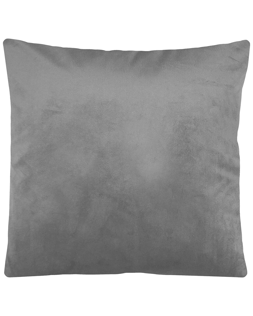 Edie Home Luxe Velvet Decorative Pillow In Multi
