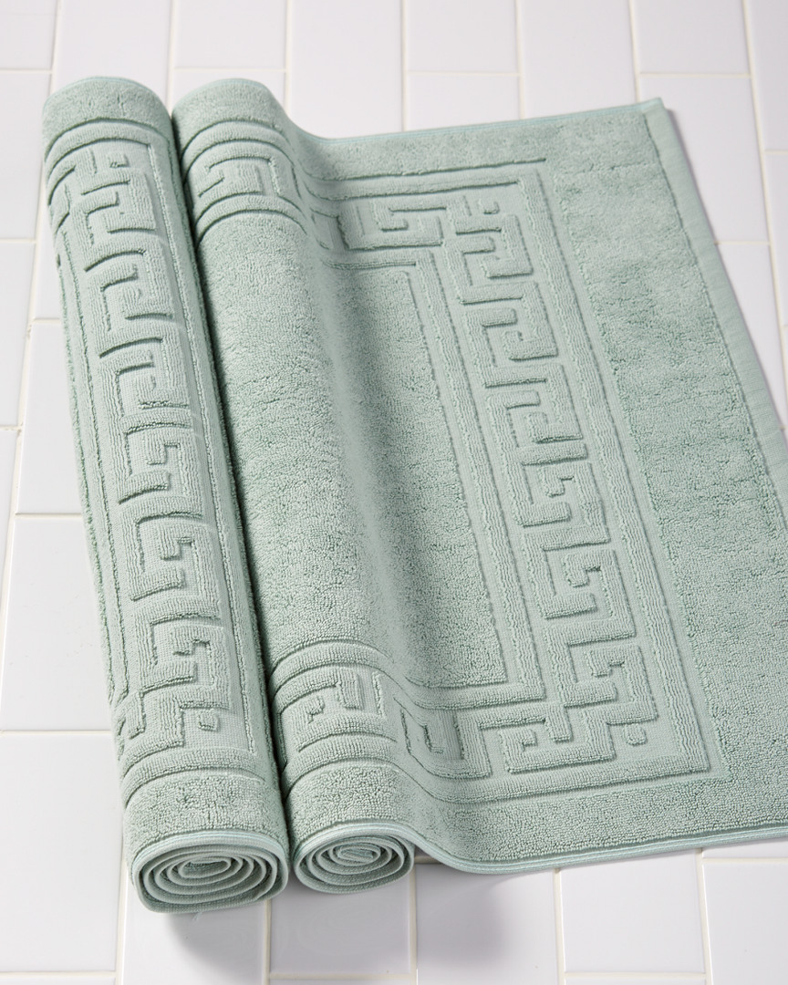Superior Non-slip 2pc Absorbent Bath Mat Set
