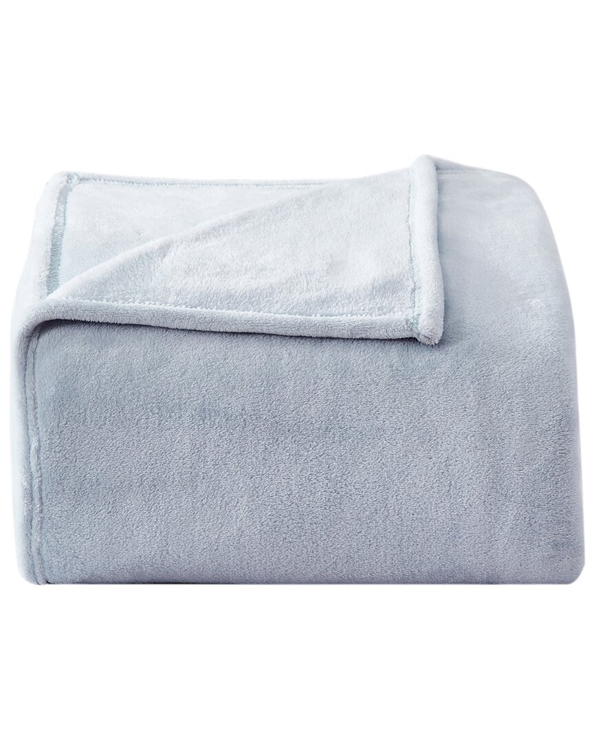 Poppy & Fritz Ultra Soft Plush Fleece Blanket In Blue