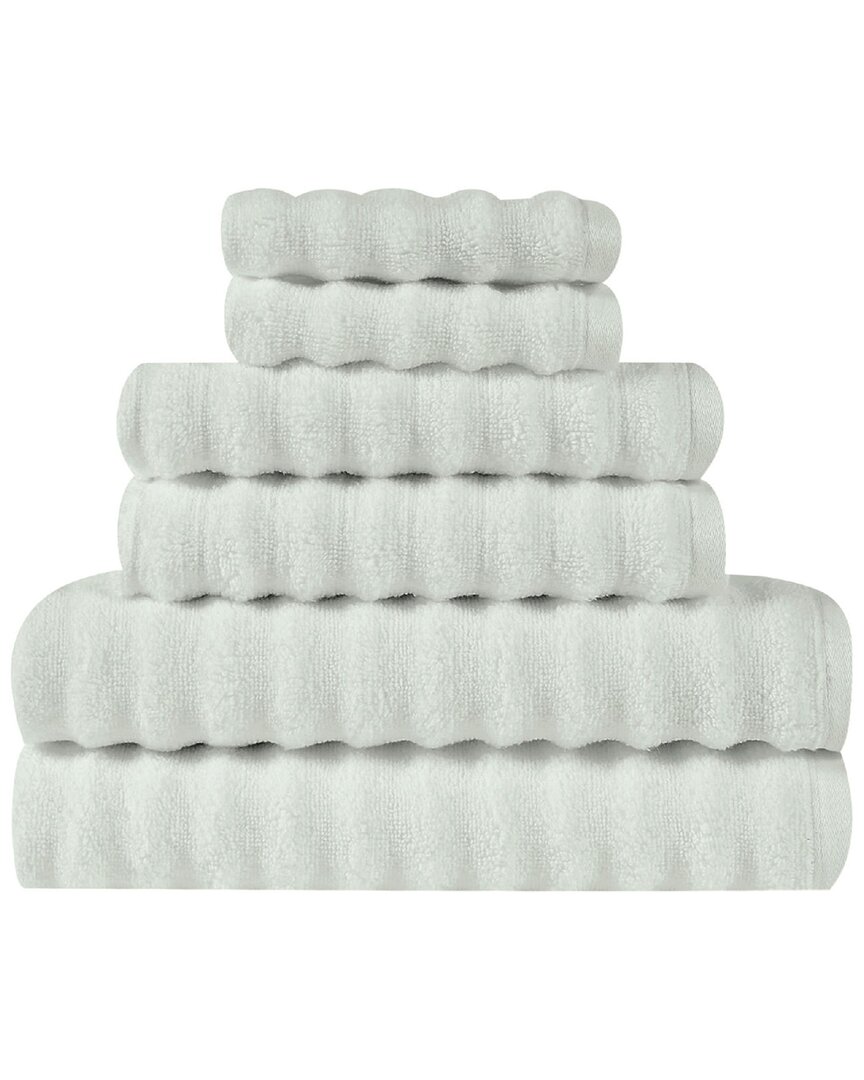 Shop Truly Soft Zero Twist 6pc Towel Set In Grey