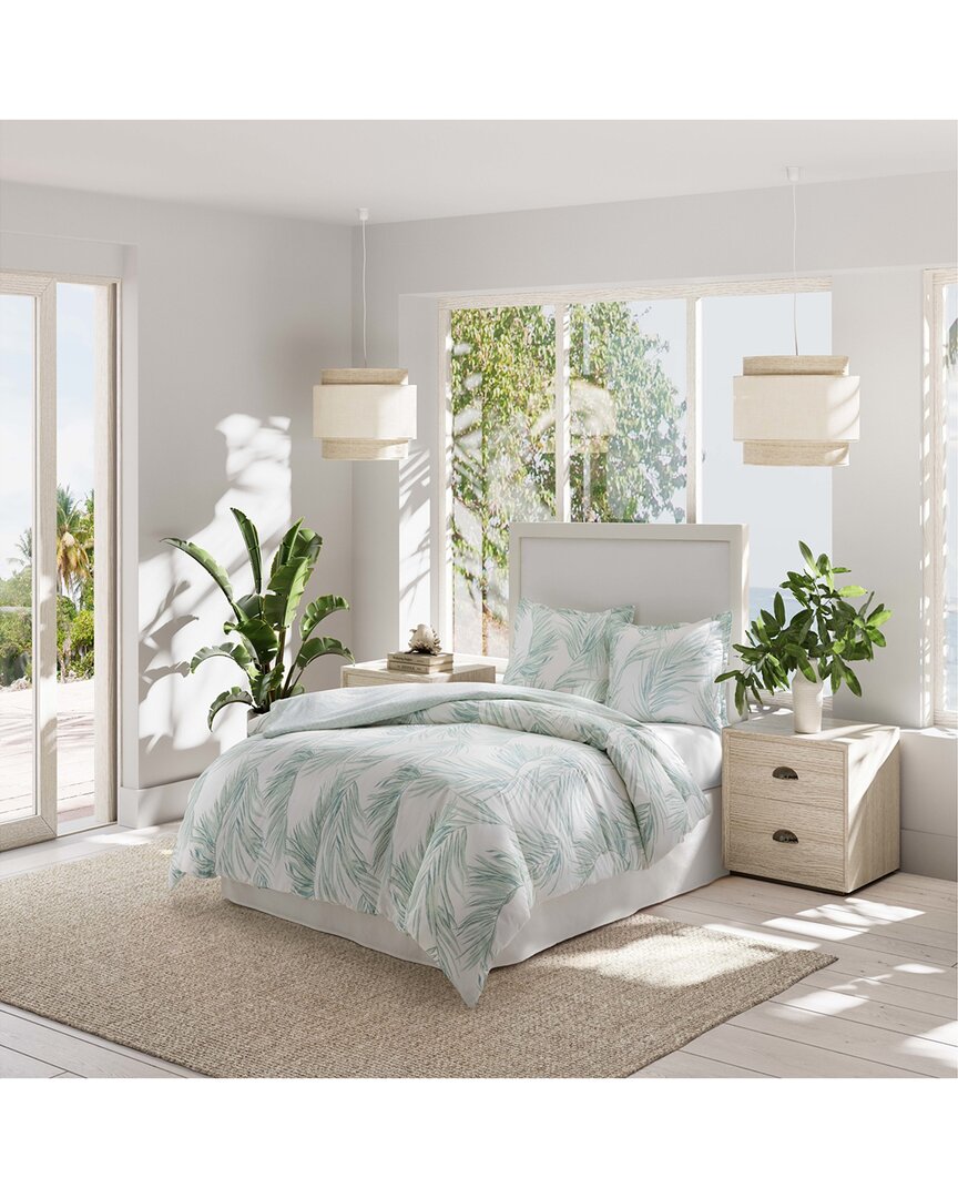 Tommy Bahama Canyon Palms Duvet Cover Set In Green