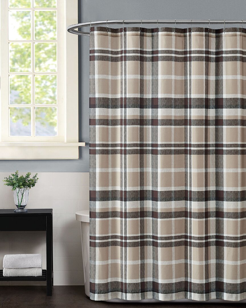 Truly Soft Shower Curtain In Taupe