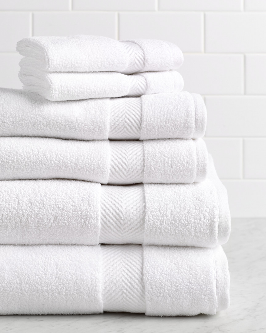 Superior Highly Absorbent Zero Twist 6pc Towel Set
