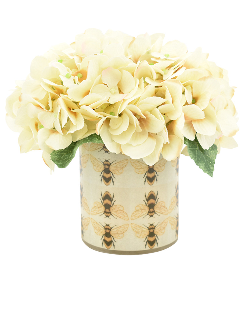 Creative Displays Cream Hydrangeas Floral Arrangement