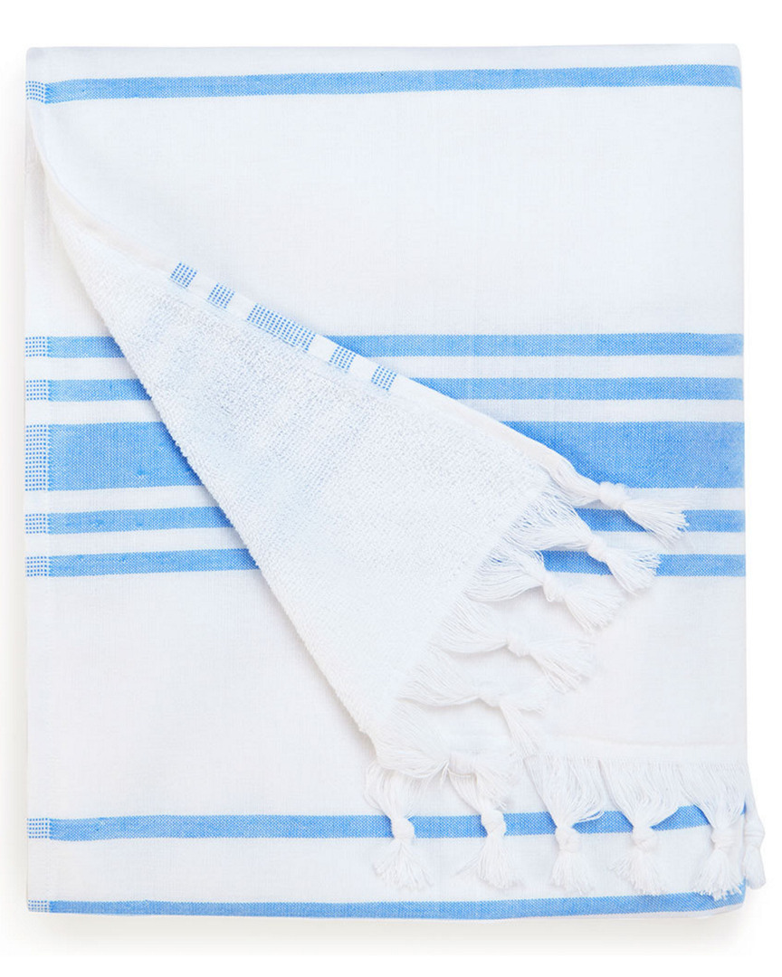 LAGUNA BEACH TEXTILE COMPANY LAGUNA BEACH TEXTILE COMPANY SKY BLUE TOWEL