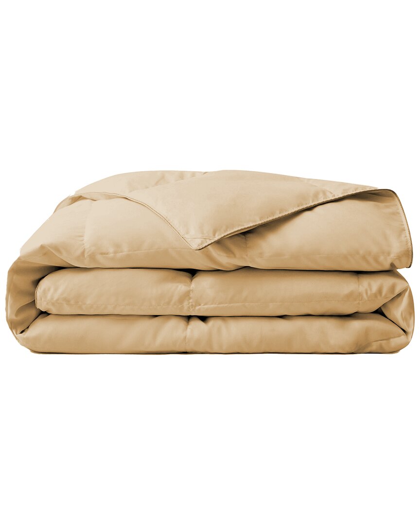 Unikome Light Warmth Comforter For Better Sleep In Beige