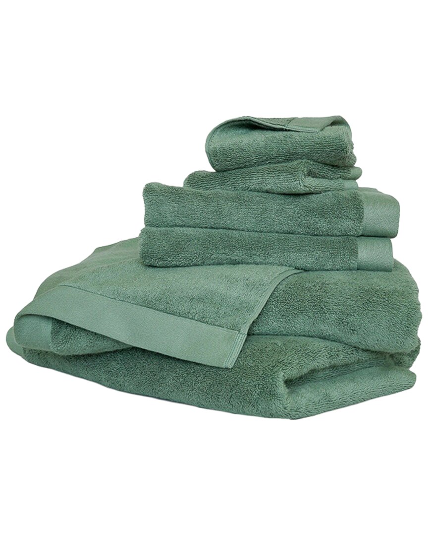 Rest And Reset Rest & Reset Oasis Towels 6pc Towel Set In Laureal Wreath