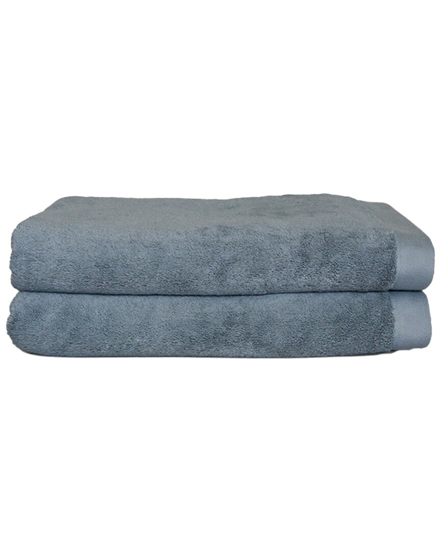 Rest And Reset Rest & Reset Oasis Towels 2pc Towel Set In Quarry