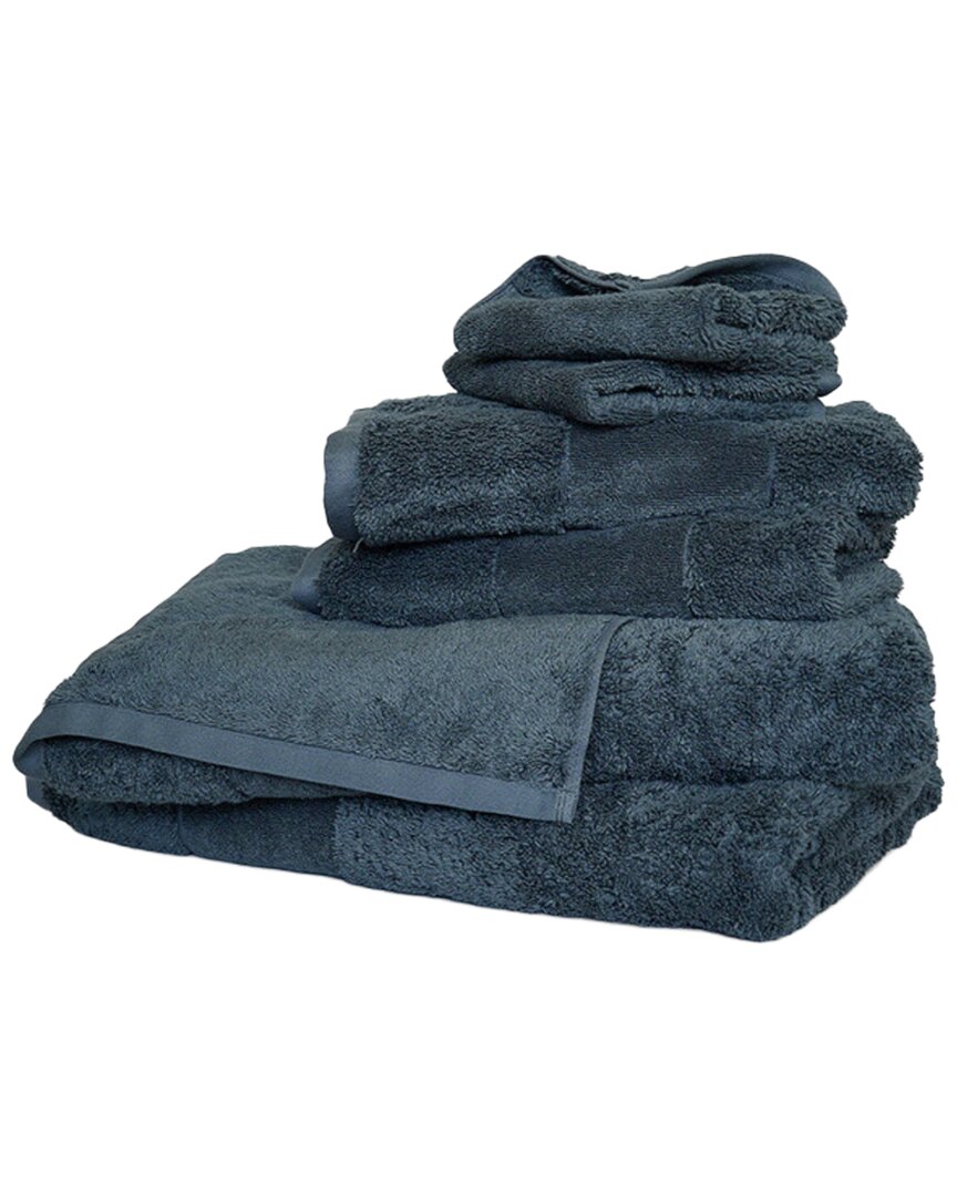 Rest And Reset Rest & Reset Ritual Towel 6pc Bath Sheet Set In Rocky Rims