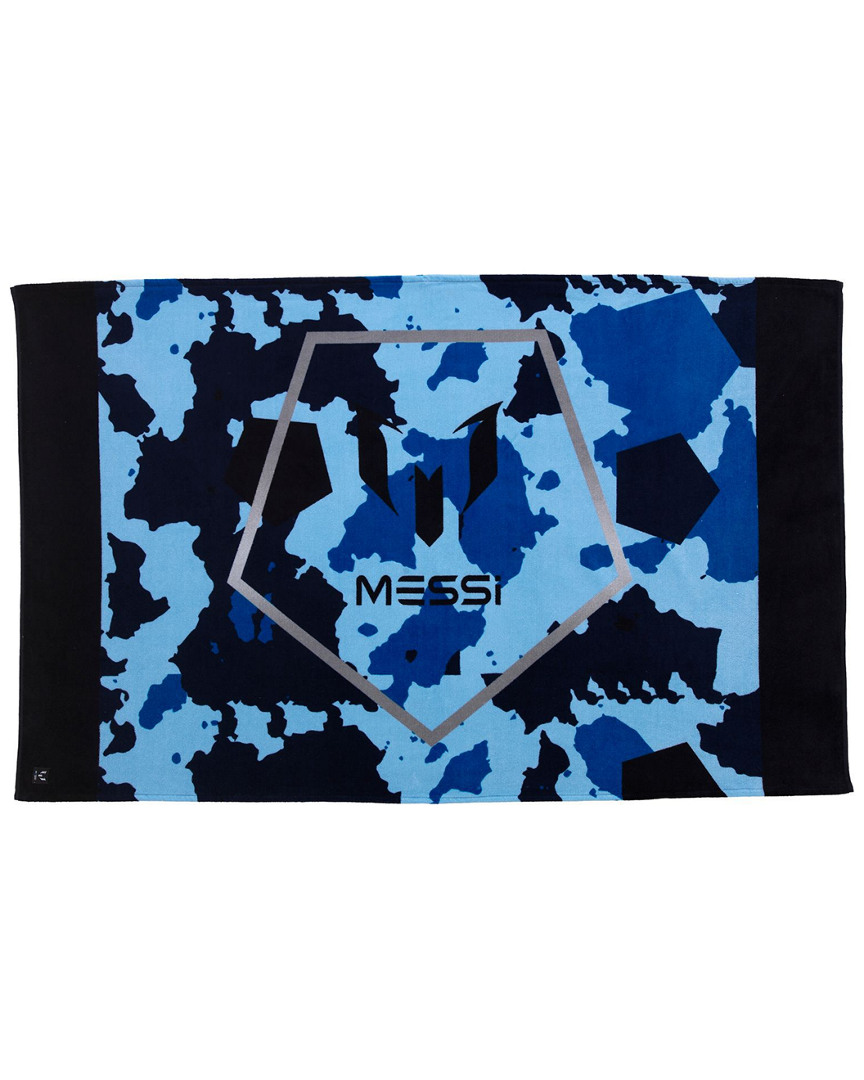 Image of The Messi Camo Pentagon Beach Towel