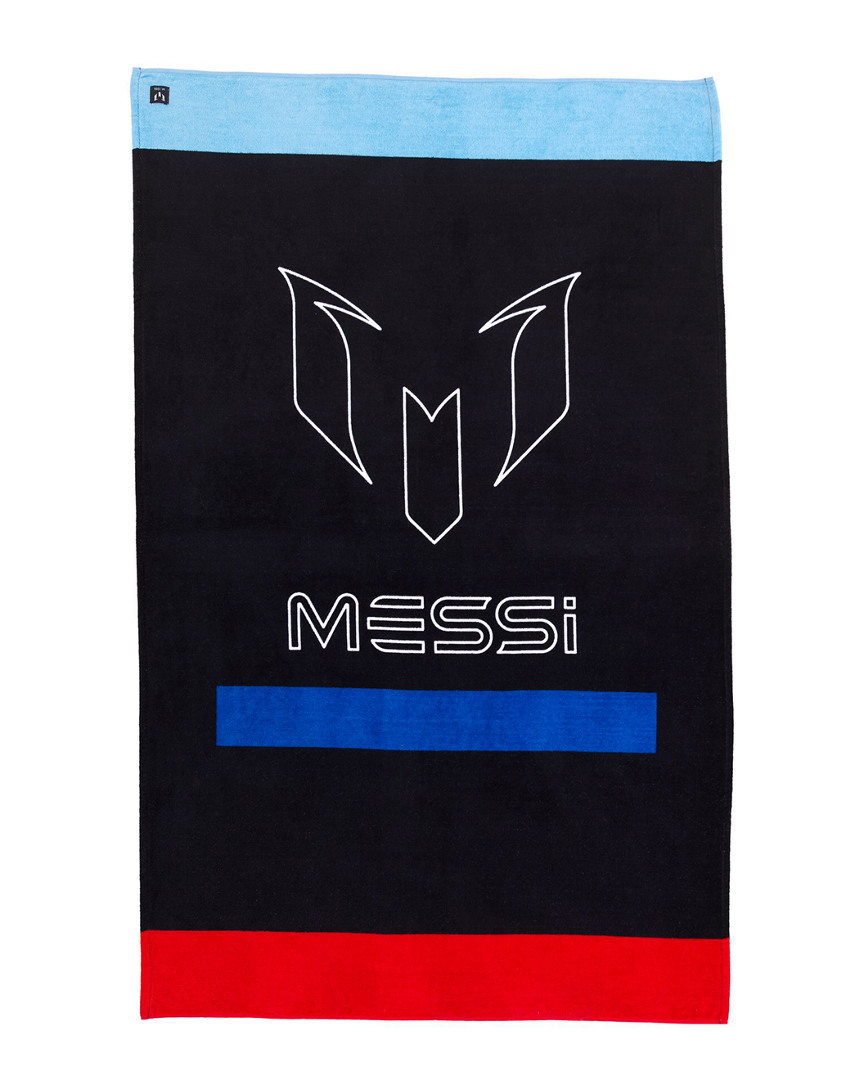 Image of The Messi Logo Bar Beach Towel