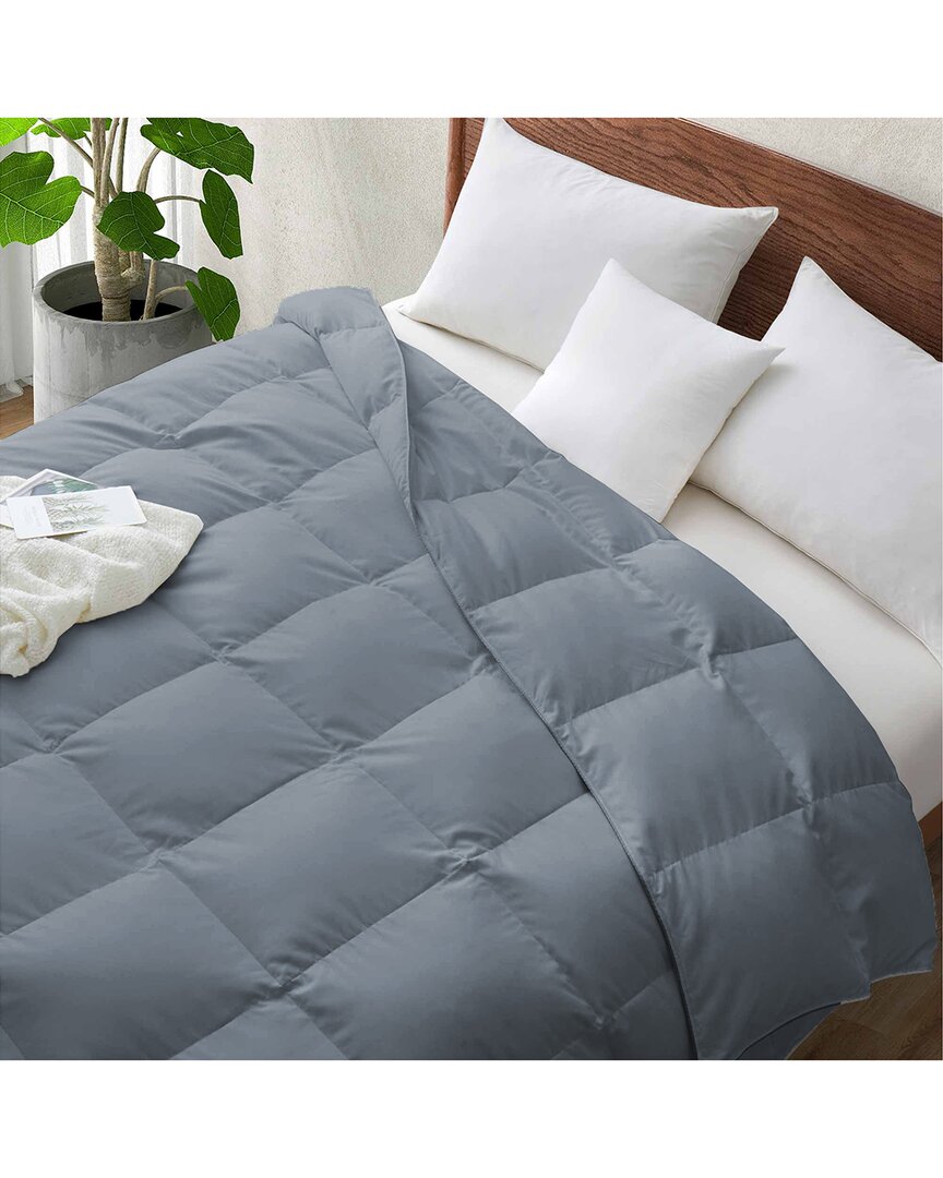 Unikome Lightweight Down Duvet Comforter In Gray