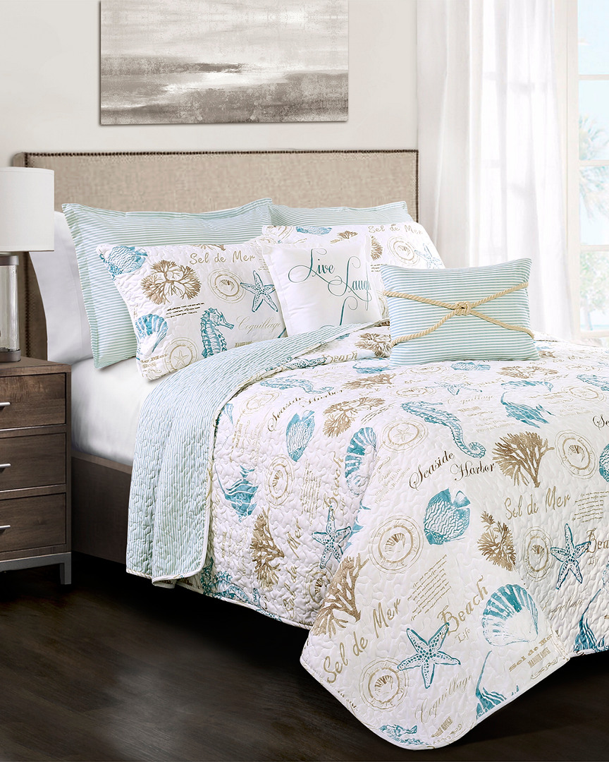 Lush Decor Harbor Life Quilt Set