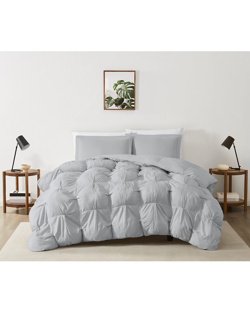 Shop Truly Soft Cloud Puffer Comforter Set In Grey