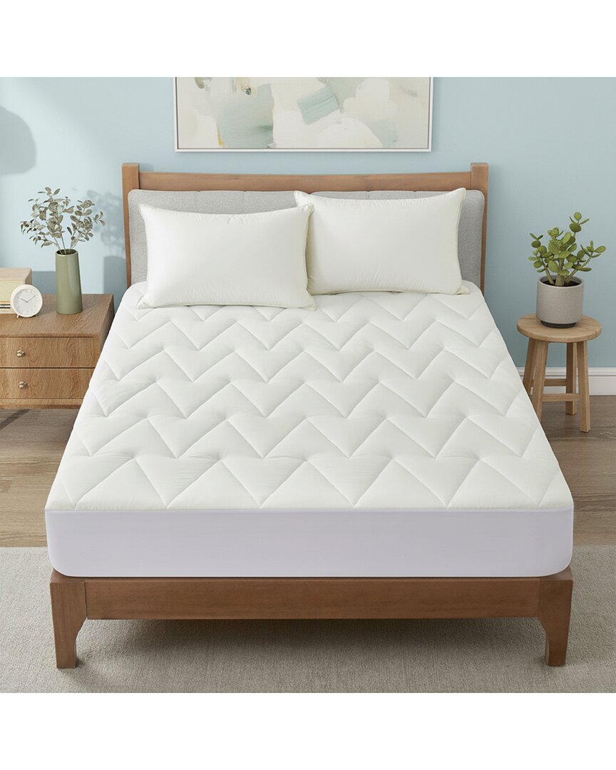 Unikome Cooling Waterproof Quilted Mattress Pad With Elastic Deep Pocket