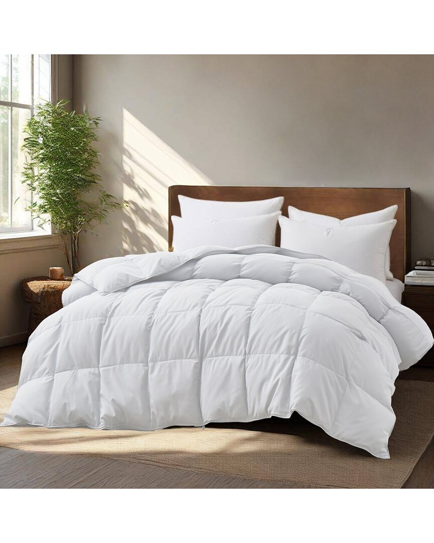 Unikome All-season Duvet Insert White Goose Feather Comforter