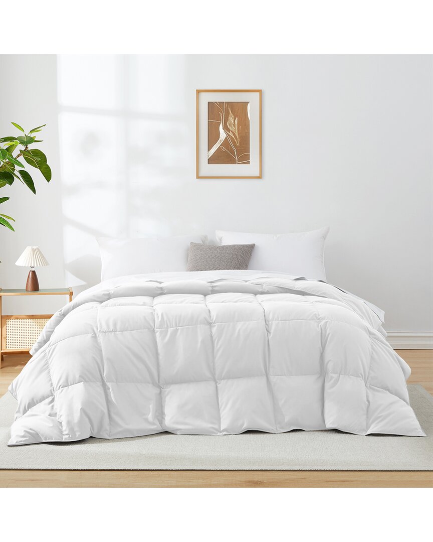 Unikome Lightweight White Goose Feather Fiber Comforter Duvet Insert