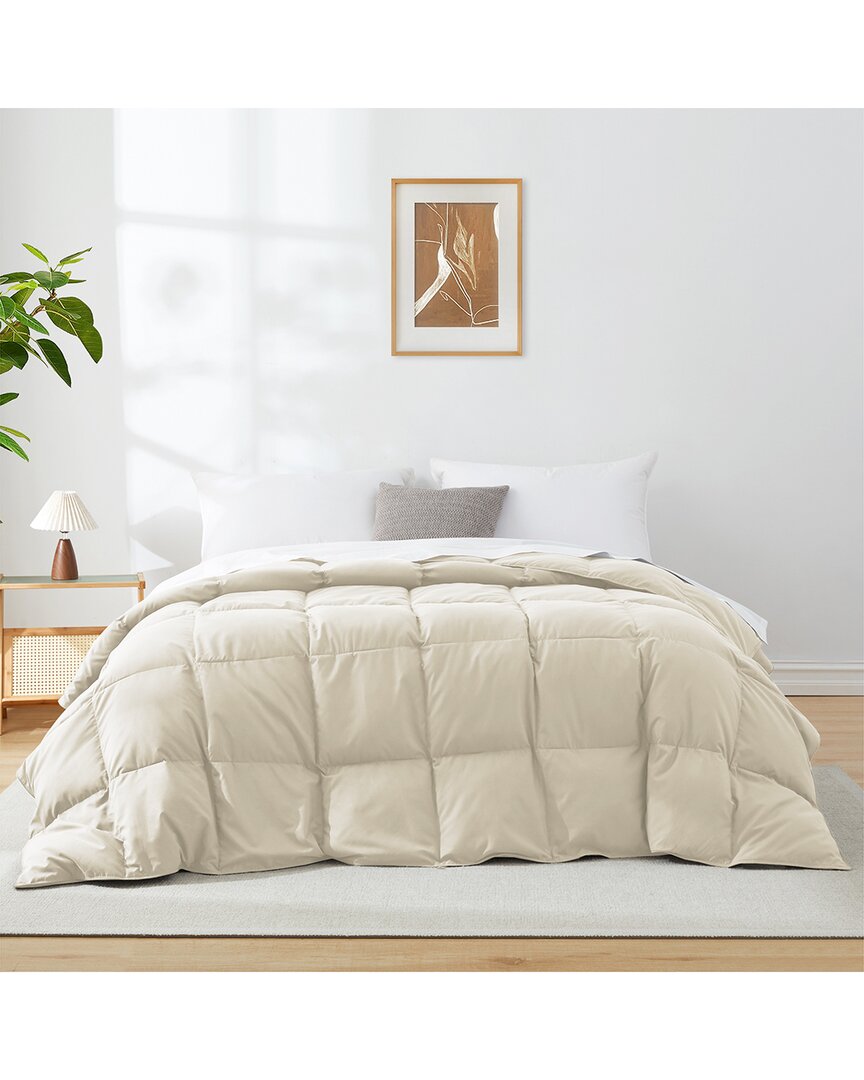 Unikome Lightweight White Goose Feather Fiber Comforter Duvet Insert