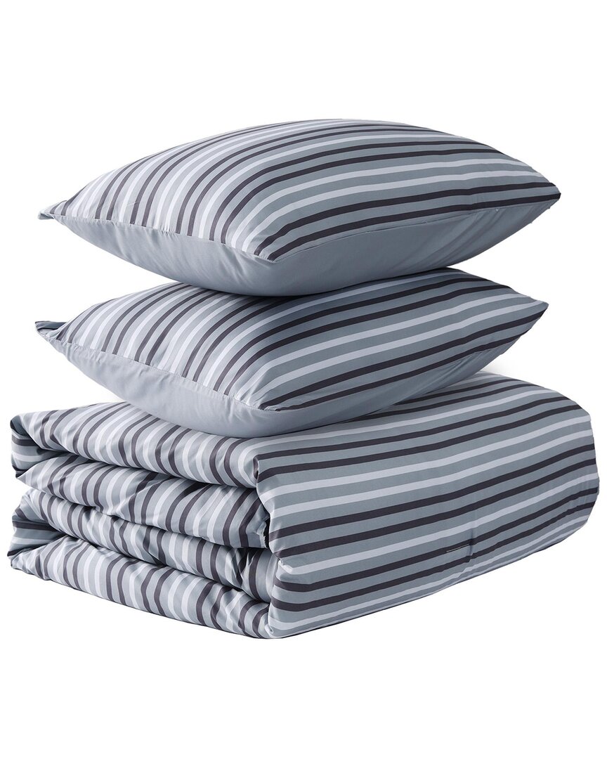 Unikome Year-round Printed Stripe Microfiber Comfo