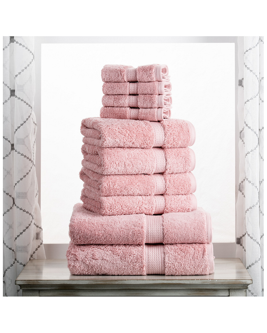 Superior Highly Absorbent 10pc Ultra Plush Towel Set