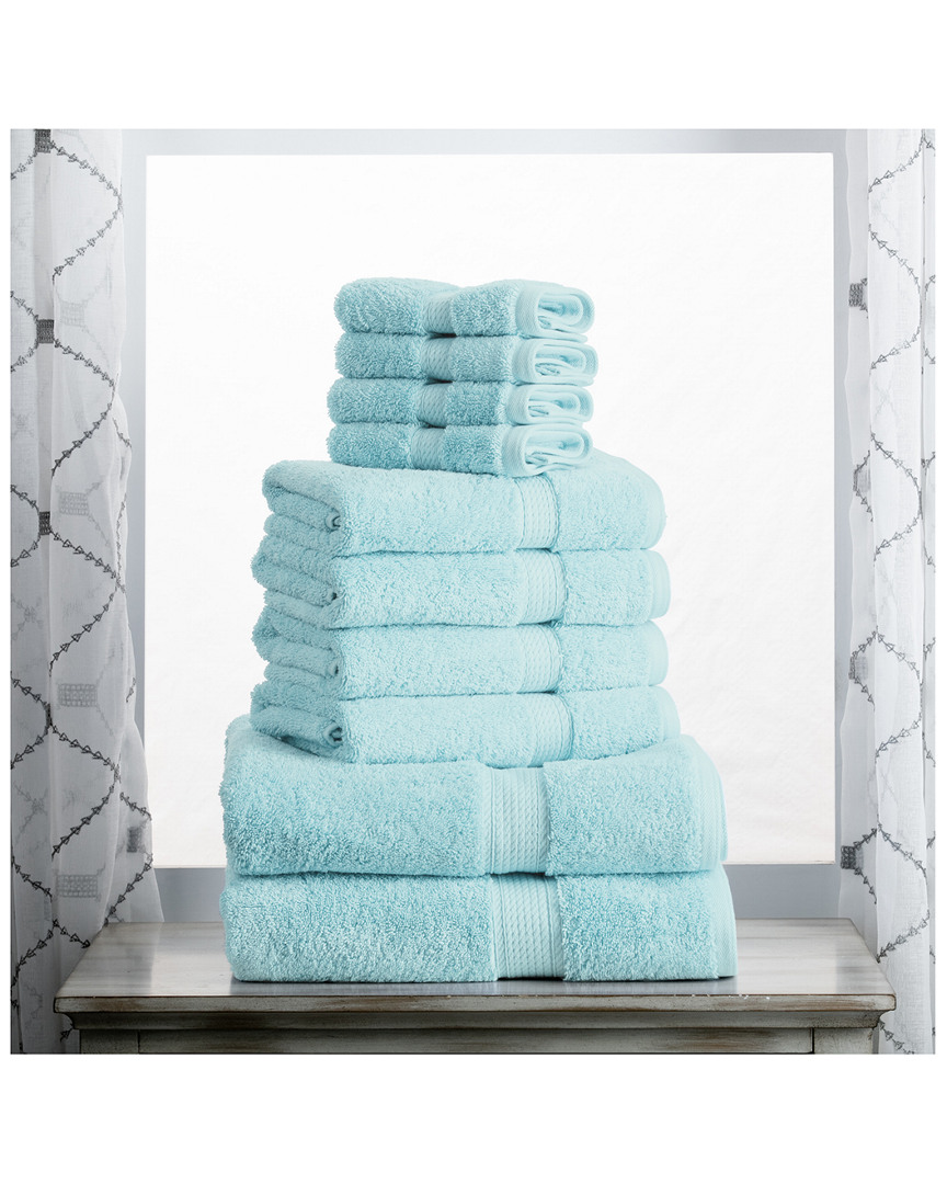 Superior Highly Absorbent 10pc Ultra Plush Towel Set