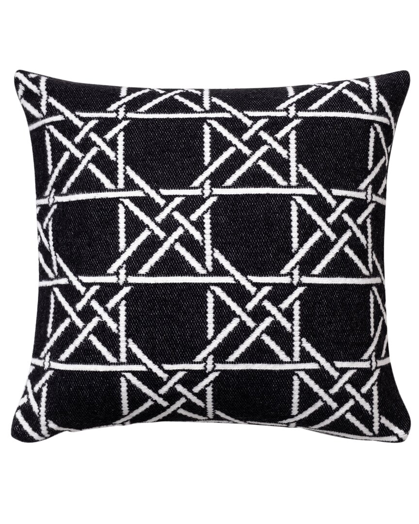 Shop Brooks Brothers Lattice Work Decorative Cotton Pillow